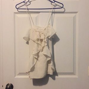 Spaghetti strap flowy tank!